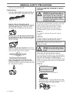 Preview for 12 page of Husqvarna 455 Rancher II Operator'S Manual