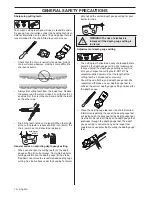 Preview for 14 page of Husqvarna 455 Rancher II Operator'S Manual