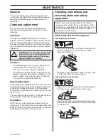 Preview for 32 page of Husqvarna 455 Rancher II Operator'S Manual