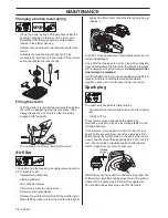 Preview for 36 page of Husqvarna 455 Rancher II Operator'S Manual