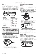 Preview for 20 page of Husqvarna 536LiPX Operator'S Manual