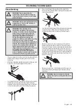 Preview for 25 page of Husqvarna 536LiPX Operator'S Manual