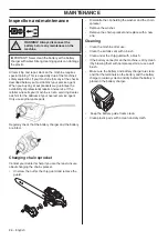 Preview for 26 page of Husqvarna 536LiPX Operator'S Manual