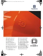 Preview for 1 page of Husqvarna 543AE15 Operator'S Manual