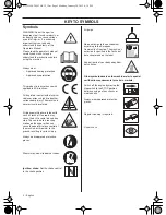 Preview for 2 page of Husqvarna 543AE15 Operator'S Manual