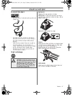 Preview for 31 page of Husqvarna 543AE15 Operator'S Manual