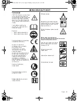 Preview for 59 page of Husqvarna 543AE15 Operator'S Manual