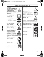 Preview for 97 page of Husqvarna 543AE15 Operator'S Manual