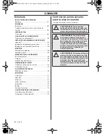 Preview for 98 page of Husqvarna 543AE15 Operator'S Manual