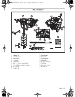 Preview for 119 page of Husqvarna 543AE15 Operator'S Manual