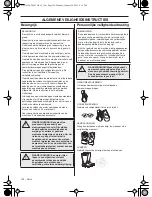 Preview for 120 page of Husqvarna 543AE15 Operator'S Manual