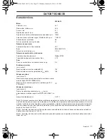 Preview for 171 page of Husqvarna 543AE15 Operator'S Manual