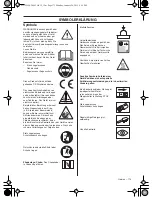 Preview for 173 page of Husqvarna 543AE15 Operator'S Manual