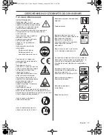 Preview for 211 page of Husqvarna 543AE15 Operator'S Manual