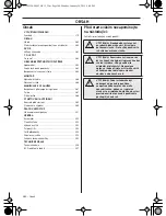 Preview for 380 page of Husqvarna 543AE15 Operator'S Manual