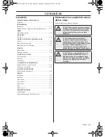 Preview for 437 page of Husqvarna 543AE15 Operator'S Manual