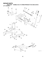 Preview for 42 page of Husqvarna 917.27909 Owner'S Manual