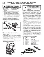 Preview for 24 page of Husqvarna 96071002000 Installation Instructions Manual