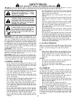 Preview for 2 page of Husqvarna 961430094 Operator'S Manual