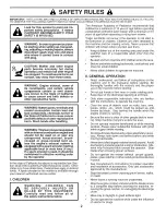 Preview for 2 page of Husqvarna 961450012 Operator'S Manual