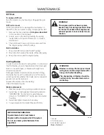 Preview for 38 page of Husqvarna 966455801 Operator'S Manual