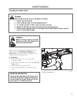 Preview for 39 page of Husqvarna 966455801 Operator'S Manual