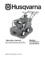 Preview for 1 page of Husqvarna 968981201 Operator'S Manual