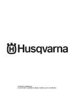 Preview for 14 page of Husqvarna 968981201 Operator'S Manual