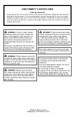 Preview for 2 page of Husqvarna 97045560100 Operator'S Manual