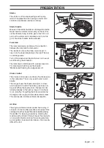 Preview for 17 page of Husqvarna AR19 Operator'S Manual