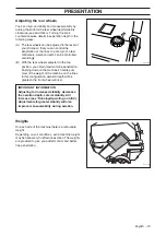 Preview for 21 page of Husqvarna AR19 Operator'S Manual