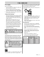 Preview for 21 page of Husqvarna BC2145 Operator'S Manual