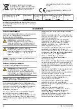 Preview for 32 page of Husqvarna BLi100C Operator'S Manual