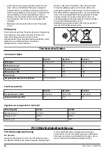 Preview for 36 page of Husqvarna BLi100C Operator'S Manual