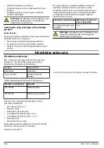 Preview for 114 page of Husqvarna BLi100C Operator'S Manual