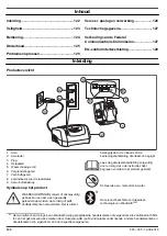 Preview for 122 page of Husqvarna BLi100C Operator'S Manual