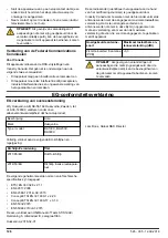 Preview for 128 page of Husqvarna BLi100C Operator'S Manual