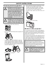 Preview for 5 page of Husqvarna CA230 Operator'S Manual