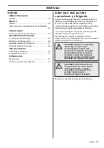 Preview for 23 page of Husqvarna CA230 Operator'S Manual