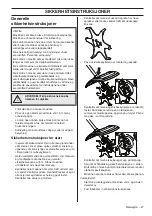 Preview for 37 page of Husqvarna CA230 Operator'S Manual