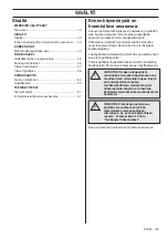 Preview for 43 page of Husqvarna CA230 Operator'S Manual