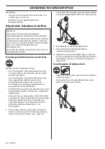 Preview for 58 page of Husqvarna CA230 Operator'S Manual