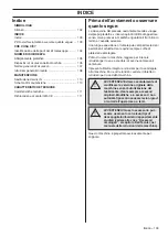 Preview for 103 page of Husqvarna CA230 Operator'S Manual