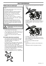 Preview for 117 page of Husqvarna CA230 Operator'S Manual