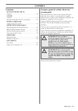 Preview for 193 page of Husqvarna CA230 Operator'S Manual