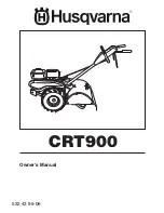 Husqvarna CRT900 Owner'S Manual preview