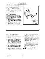 Preview for 13 page of Husqvarna CT20 Instruction Book