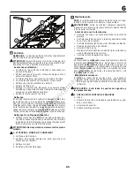 Preview for 65 page of Husqvarna CTH 164T Instruction Manual