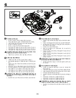 Preview for 72 page of Husqvarna CTH 174 Instruction Manual