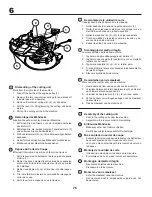 Preview for 76 page of Husqvarna CTH 182T Instruction Manual